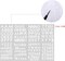 8 Sheets Vinyl Letter Stickers Self Adhesive Mailbox Alphabet and Numbers Outdoor Vinyl Letters (White) 0.39 x 0.39 x 0.04 inches